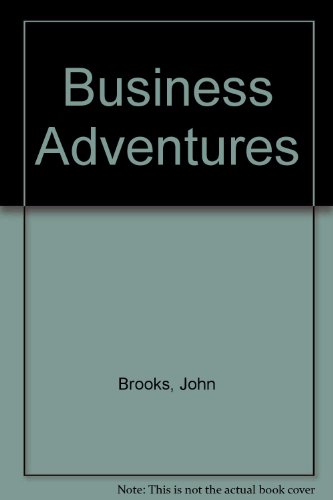 Business Adventures - 9780575003491 | SlugBooks