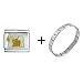 Lhasa Apso Dog Italian Charm Bracelet