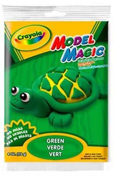 Crayola 4 oz Pouch Model Magic, Green CRY574444