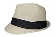 The Hatter Co. Tweed Classic Cuban Style Fedora Fashion Cap Hat - (5 Colors Available)