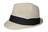 The Hatter Co. Tweed Classic Cuban Style Fedora Fashion Cap Hat - (5 Colors Available)