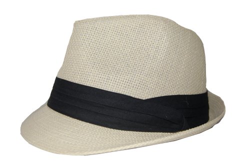 The Hatter Co. Tweed Classic Cuban Style Fedora Fashion Cap Hat - (5 Colors Available)