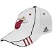 adidas Miami Heat White NBA 07 Draft Day Cap