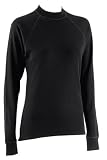 Trekmates Womens Merino Wool Longsleeved Top Base Layer Black Large