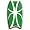 360 Inc. Local Motion Waimea 36 Body Board - 36/Green