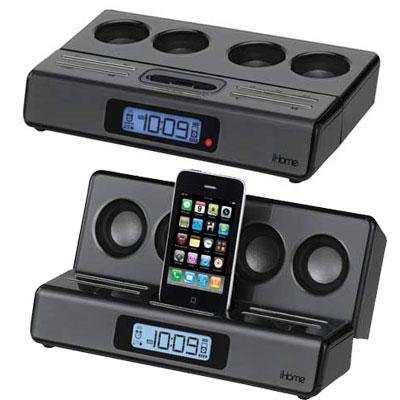 Ihome Ip28gvc Iphone/Ipod Portable Travel Alarm Clock (Watches & Clocks / Alarm Clocks)