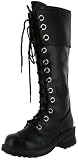 Nana Pole Climber Womens Combat Boots Vegan Knee High
