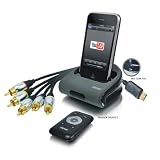 Dexim AV-Dockingstation für Apple iPhone/iPod mit HDMI-Anschluss inkl. Fernbedienung