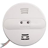 Kidde PI2010 Smoke Alarm Dual Sensor with Battery Backup, White
