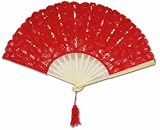 Sparkling Battenburg Fan in Assorted Colors