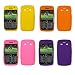 Premium Soft Durable Silicone Skin Cover Soft Case for Blackberry Bold 2 9700 Onyx (Choose from 6 Colors; Orange, Yellow, Smoke, Maroon, Purple, White)
