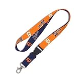 Detroit Tigers MLB Major League Baseball Sports Team Detachable Lanyard with Key Ring