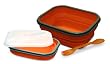 Baumalu 450131 Lunch Box Silicone 1 Compartiment Orange
