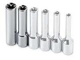SK Hand Tool 44955 1/4-Inch Drive Deep Female Torx Socket, 5mm [並行輸入品]