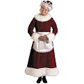 Women's Plus Size Mrs. Claus Dress Costume