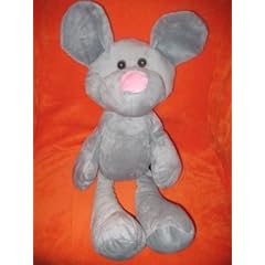 Einschlafhilfe - Kuschelkissen - Schmusekissen - Pl�schtier - ca. 50 cm - Maus
