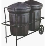 Narita Trading #NTC501BK Adjustable Black Trash Can Cart by NARITA TRADING