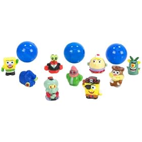 Squinkie Spongebob Squarepants 12 Piece Bubble Pack Series 3:  Toys &amp; Games