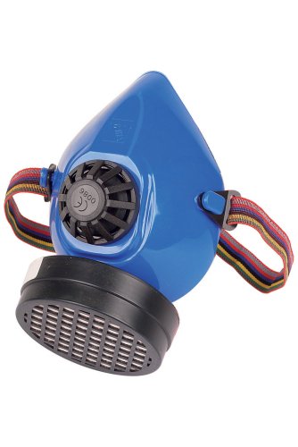 Wolfcraft 4850000 1 Halbmaske mit Wechselfilter A1P2, CE