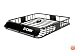 Curt 18115 Roof Mounted Cargo Rack