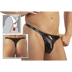 Lack Lift String mit Hebe-Funktion schwarz