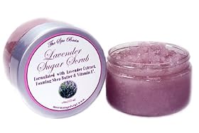 Foaming Shea Butter Sugar Scrub/ with Essential Oil of Lavender/04 Oz