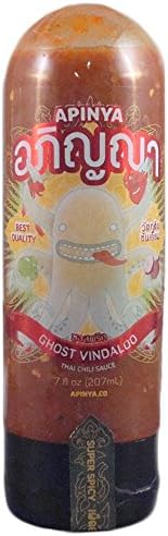 Apinya Ghost Vindaloo Chili Sauce 7oz (Pack of 6)
