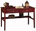 Oxford 48 Inch Dark Cherry Two Storage Drawer Writing Desk