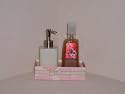 Bath & Body Works Signature Collection Japanese Cherry Blossom Anti-bacterial Deep Cleansing Hand Soap & Collectible White Ceramic Soap Dispenser Gift Set