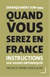 Quand vous serez en France : Instruct...