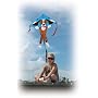Large Easy Flyer, Sparky Dog, 46" x 90"