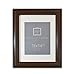Golden State Art, 11x14 Brown Color Photo Frame, 2-inch wide, with Ivory Mat for 8x10 Picture & Real Glass