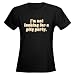 Pity Party Funny Women's Dark T-Shirt by CafePress