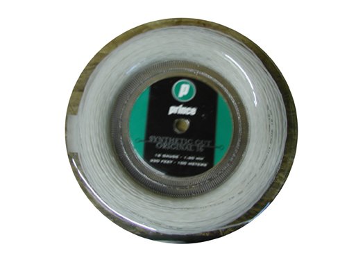 Prince Synthetic Gut Original 16g White Tennis String Reel