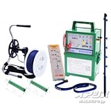 アニマルキラー TAK-4300DC2 イノシシ用電気柵150mテスター付セット
