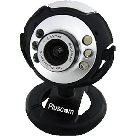 Pluscom-7.1Megapixel PC web camera with lights and built in microphone Chunky.