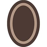 Bailey Rug- Brown Leather(5'4x7'8 Oval)