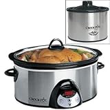 Crock-Pot® 6-quart Countdown Slow Cooker with BONUS Little Dipper® Warmer