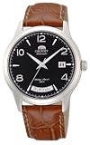 Orient Men's Wide-Calendar Black Automatic Watch #CEV09002B