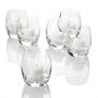 Set of 12 Clear Grande Hurricane Votive Holders