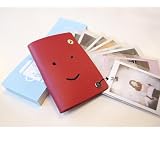 STF-ALB-003  FUJIFILM チェキ用　スマイル・ミニアルバム　（　レッド　）オシャレでカワイイ　フォトアルバム