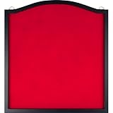 TG Dart Backboard With Solid Wood Frame and Red Felt