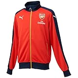 (プーマ)PUMA ARSENAL スタジアムジャケット 747598 01 ハイ リスク レッド/ブラック アイリス S