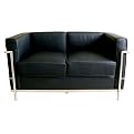 Le Corbusier Petite Loveseat - Black