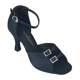 12001 Stephanie Professional Dance Shoes Latin Ballroom Salsa 2.5Heel