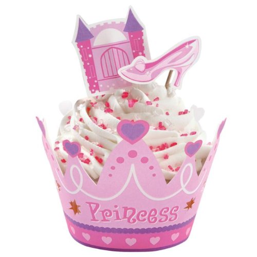 Wilton Princess Cupcake Wraps N Pix SetB004JRMC4W