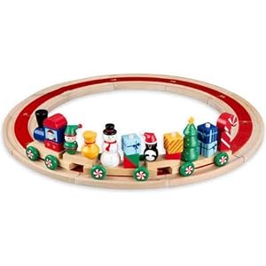 KidKraft Santa Stacking Train