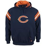 Reebok Chicago Bears Ash Goal Line Hoody Sweatshirt