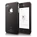 elago S4 Slim Fit Case for AT&T and Verizon iPhone 4 -Piano Black + HD Professional Extreme Clear film + Logo Protection Film included