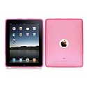 TeckNet iPad Silicone Case for New Apple iPad Tablet WiFi 16GB 32GB 64GB- Pink